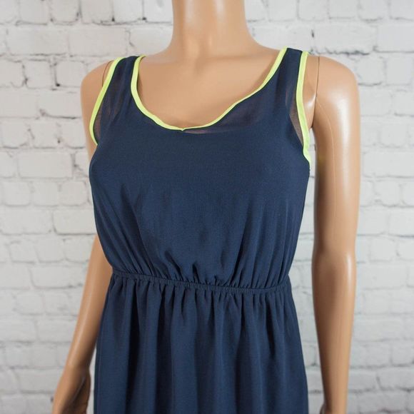 Soprano navy blue summer dress - Picture 3 of 8